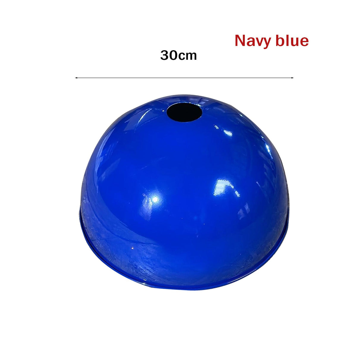 Industrial Metal Easy Fit Dome Pendant Shade 30cm Retro Lampshade ~1890
