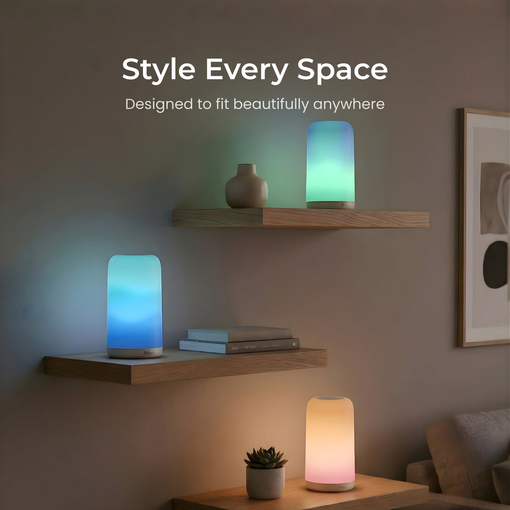Aetheo Aura Smart Table Lamp — 16M+ Colours, Alexa & App Control
