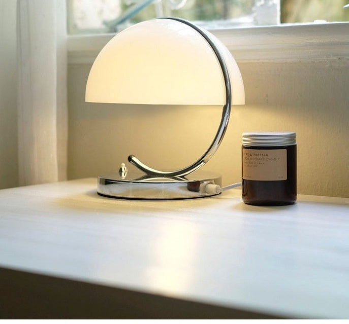 Retro Space Age LED Table Lamp – 3 Light Modes, Nordic Bedside Desk Light