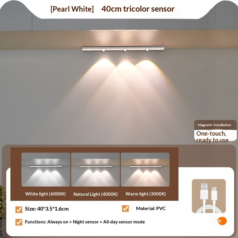 Motion-Sensor LED Cabinet Light Strip