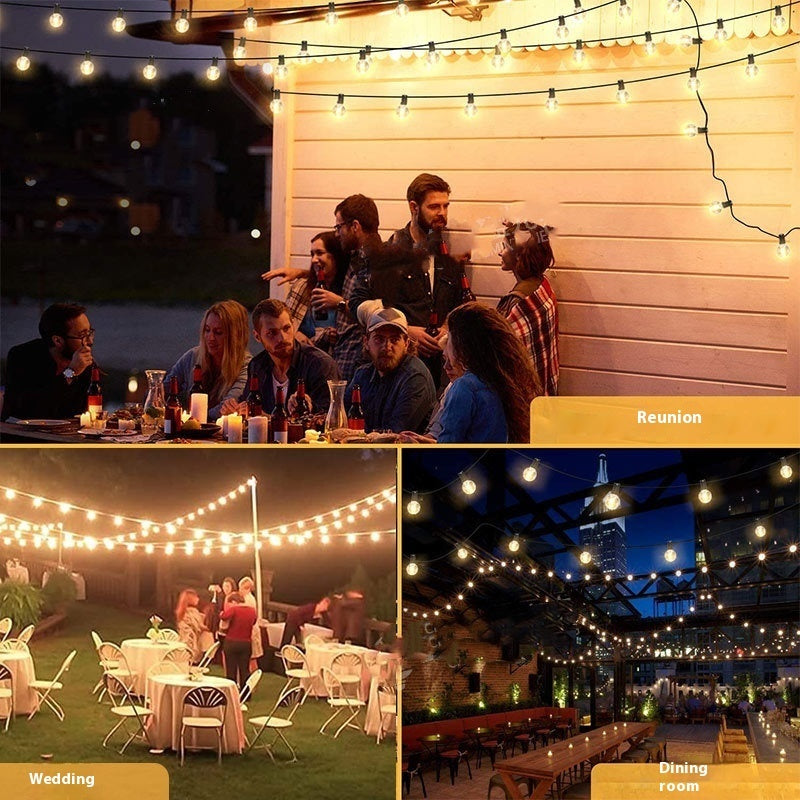 G40 Globe Outdoor String Lights – IP44 Weatherproof | 25ft, 50ft & 100ft