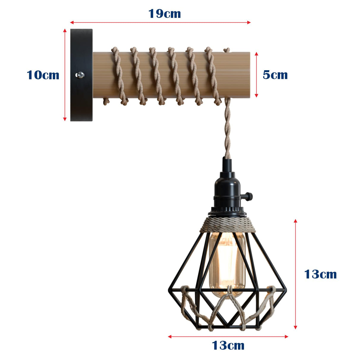 Industrial Rustic Wall Lighting Fixtures~6443