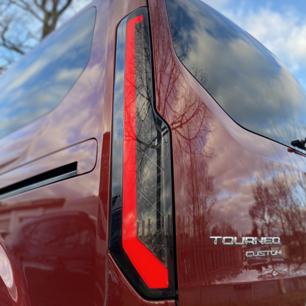 For Ford Transit Custom MK2 LED Rear Tail Lights – Smoked Lenses & Sequential Indicators | Van-X