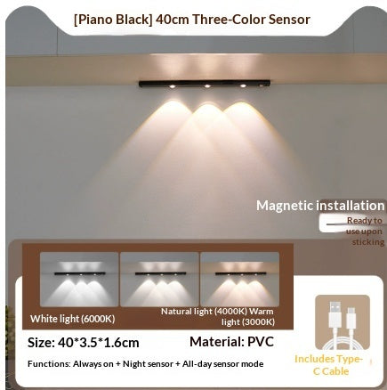Motion-Sensor LED Cabinet Light Strip