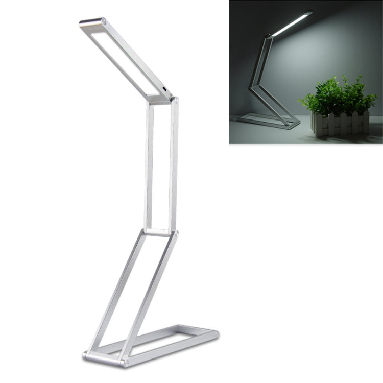 Folding LED Desk Lamp – 3W USB Powered | Stepless Dimming | Gold or Silver