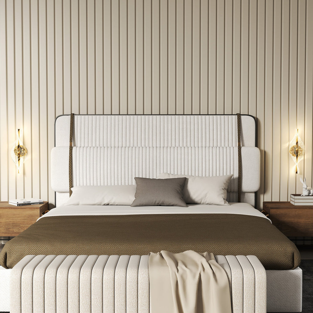 HOMCOM Gold Spiral LED Wall Lamp – 13W, 3 Colour Temperatures, Pack of 2