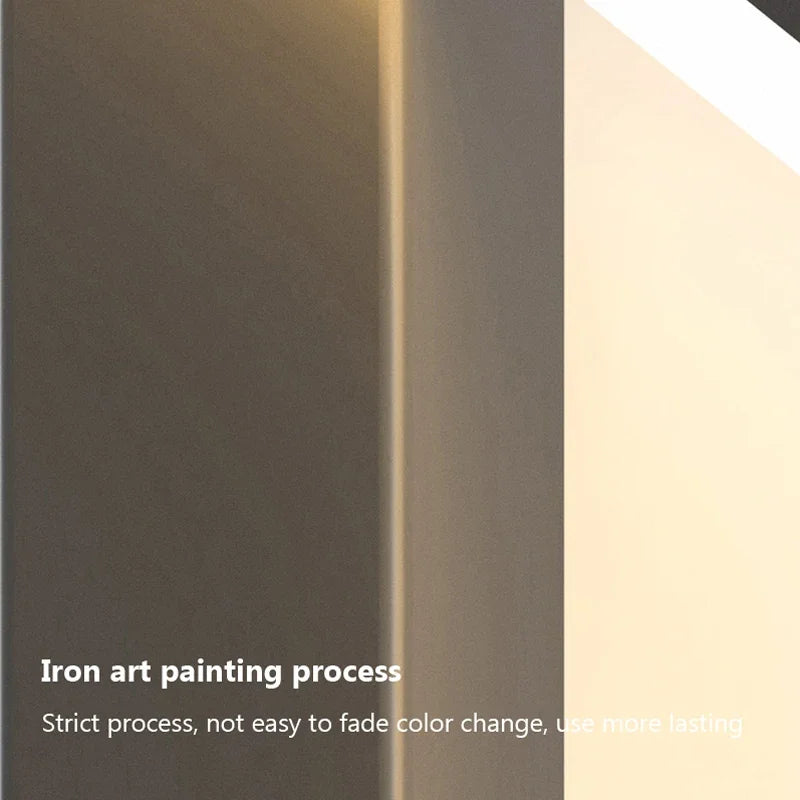 Minimalist LED Strip Wall Lamp – Dimmable Touch Control