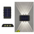 Solar LED Wall Light – Outdoor Waterproof Double-Headed Spotlight
