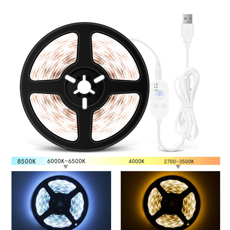 USB LED Light Strip with Motion Sensor – Waterproof Cabinet & Wardrobe Light