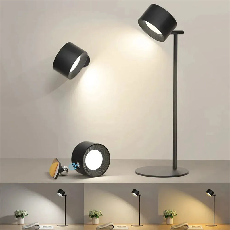Cordless Rechargeable LED Touch Lamp – Magnetic | Table, Wall & Torch Use