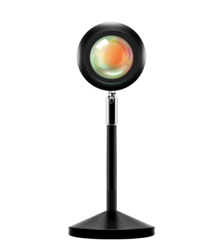 Sunset RGB Projection Lamp – WiFi LED Atmosphere Light with 360° Rotation