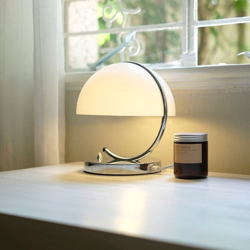 Retro Space Age LED Table Lamp – 3 Light Modes, Nordic Bedside Desk Light