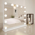 Margot Hollywood Mirror with LED Lights – 50x42cm | Dressing Table Mirror